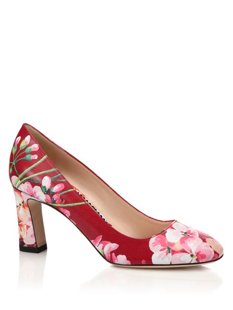 gucci pump flower|Gucci floral collection.